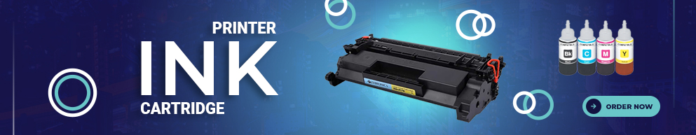 Printer Ink and Cartridge banner
