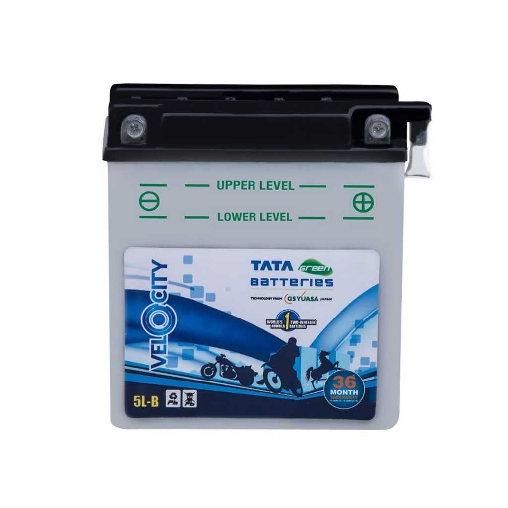 Tata Green Batteries Velocity 5LB 12V 5Ah Motorcycle Battery