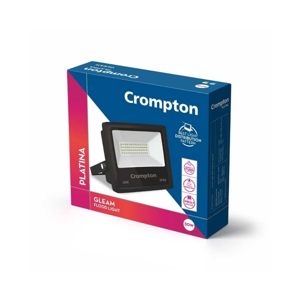 Crompton Gleam Neo LED Flood Light 50W Cool Day Light