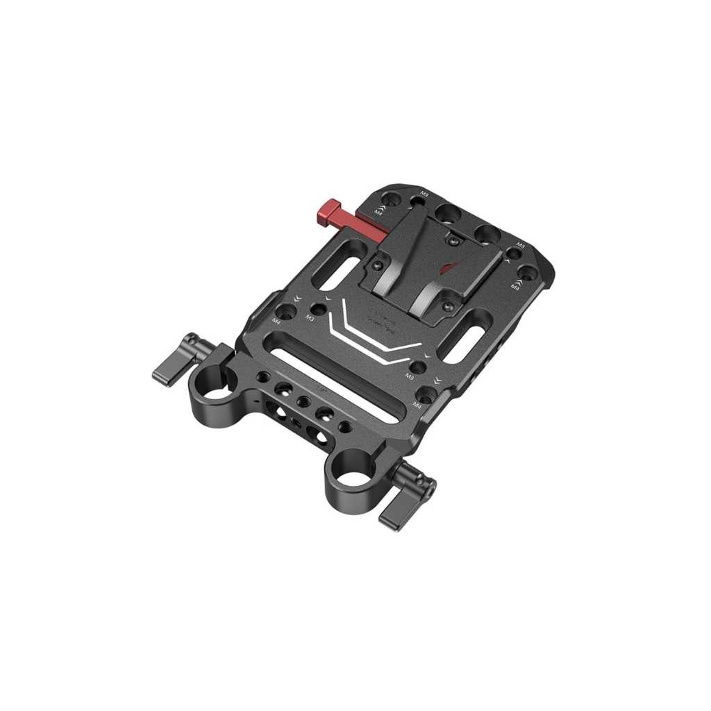 SmallRig V-Lock Battery Plate with 15mm LWS Rod Clamp – 3016