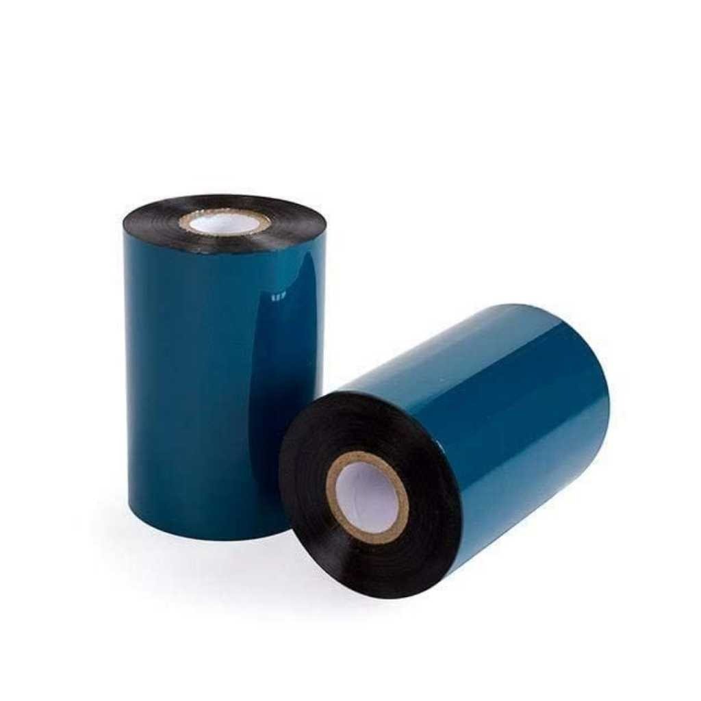 Mummy Please Super Wax Resin Thermal Transfer Ribbon 105 mm x 300m Black 1-inch Core