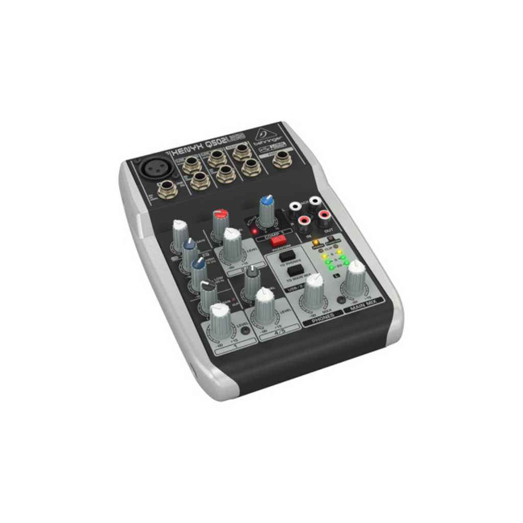 Behringer XENYX Q502USB 5-Channel USB Mixer