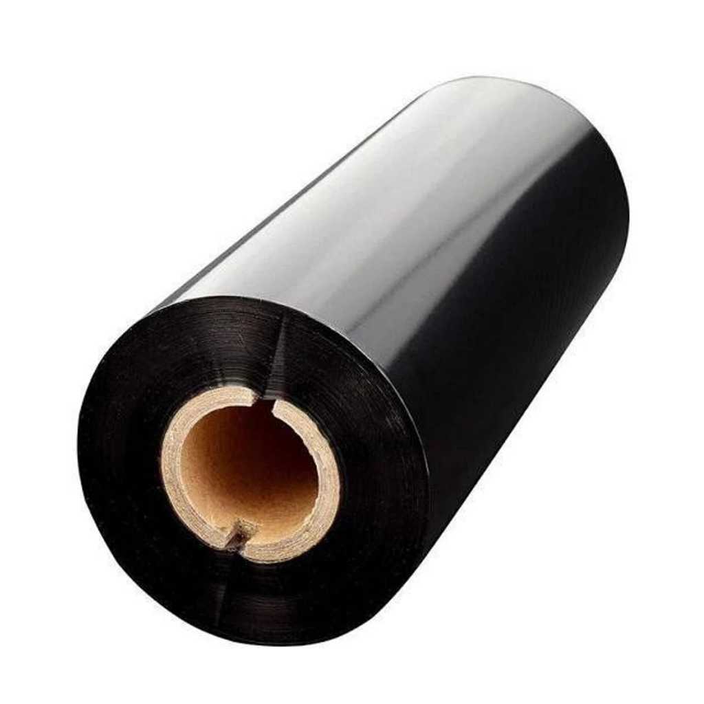 Youtech 105mm X 300meters Wax Ribbon Ink Barcode Labels High Quality Set of 1 Non-Adhesive Paper Label (Black)