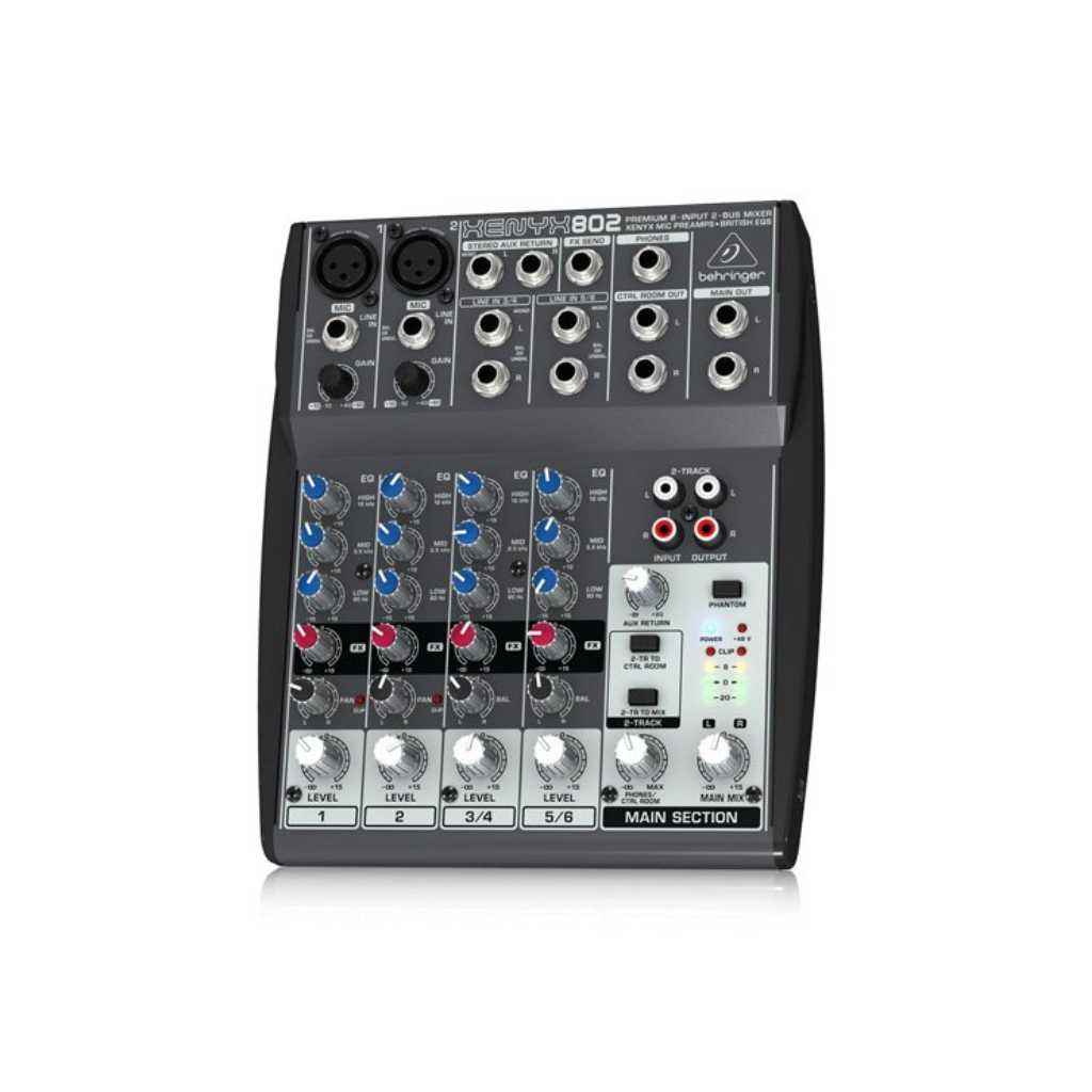 Behringer XENYX 802 Premium 8-Input 2-Bus Mixer