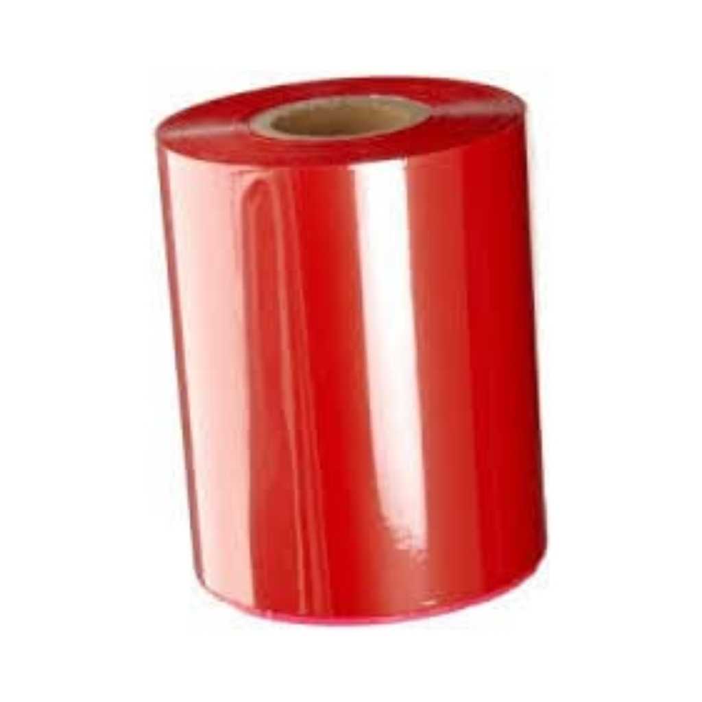 Jaman Lal and Sons 80X300 Colour Wax Resin Ribbon Multi Colour (RED)