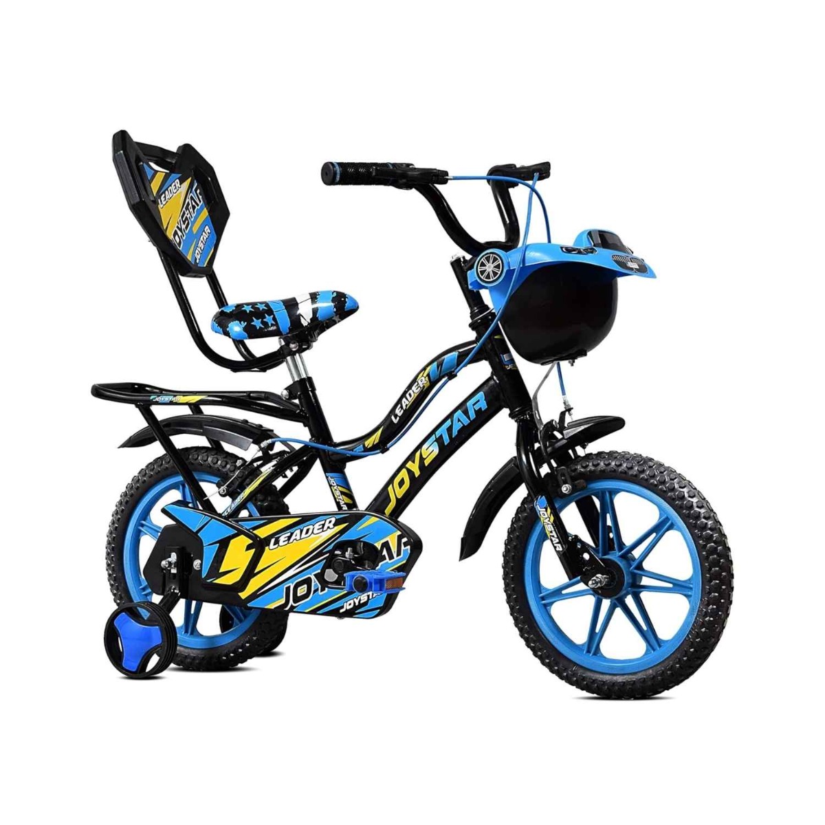 Leader JoyStar Cycle for Kids with Training Wheels (14T, Blue)