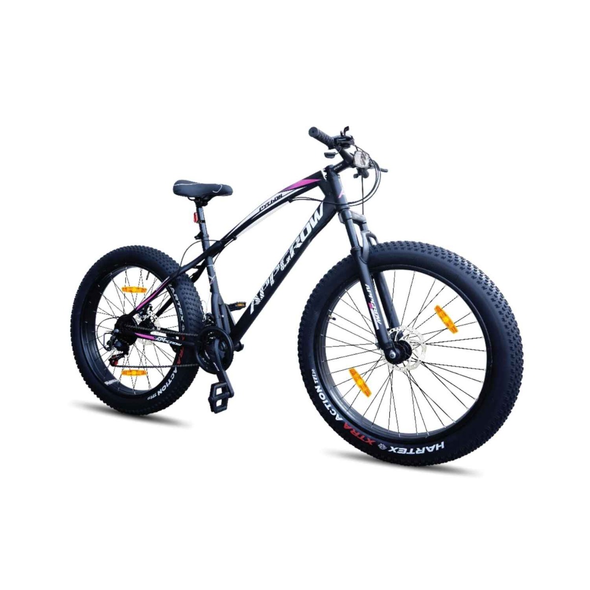 Python Fat Bike 26T Multi Speed Bike with Front Suspension & Disc Brake