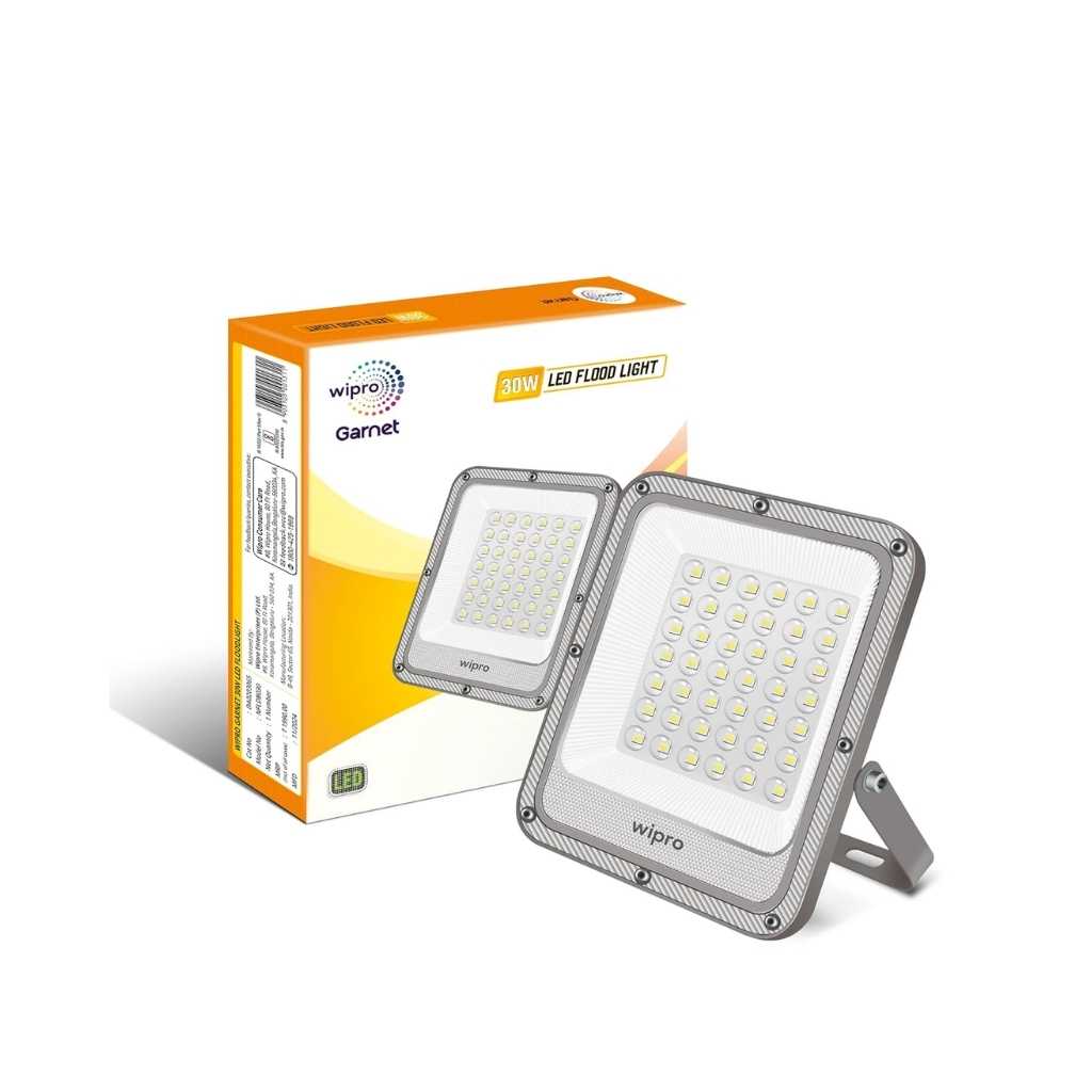 Wipro Garnet 30W LED Flood Light Cool White Pack of 4
