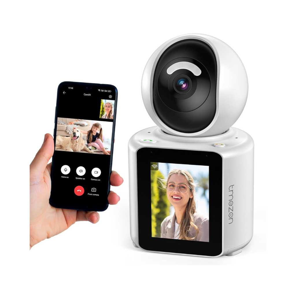 TMEZON Video Pet Dog Camera Indoor 1080P WiFi Security Camera