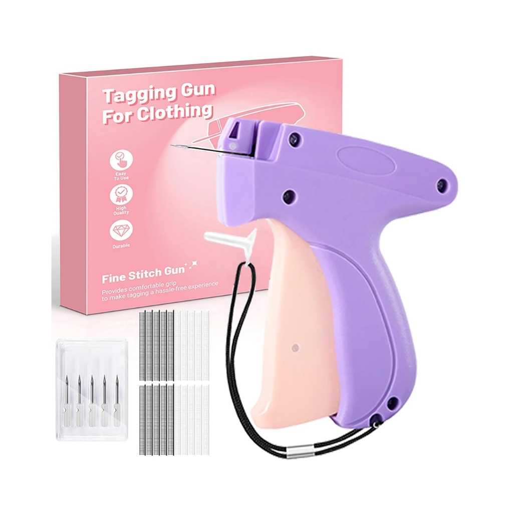 Fine Stitch Gun for Clothes Quick Clothing Fixer Handheld Stitch Tagging Gun