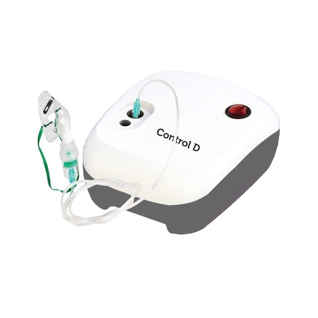 Control D Respiratory Nebulizer with Complete Kit for Kids & Adults