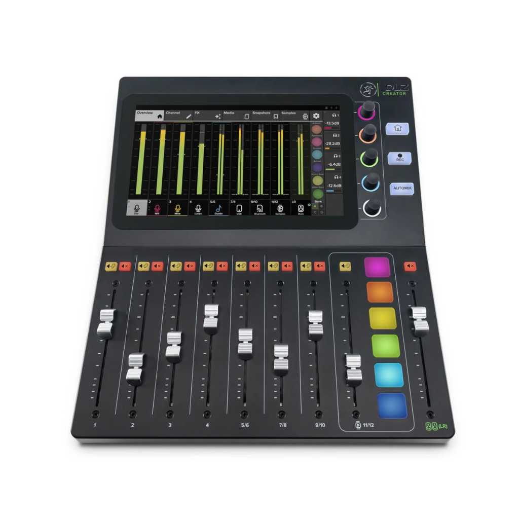 Mackie DLZ Creator Adaptive Digital Mixer with Mix Agent Technology