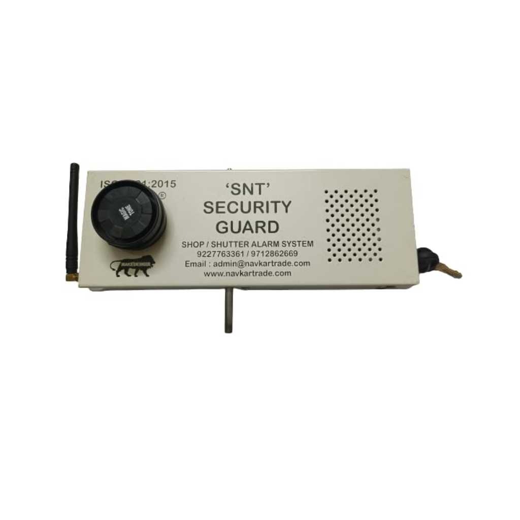 SNT Shutter Siren GSM Calling Alarm Double Siren Model