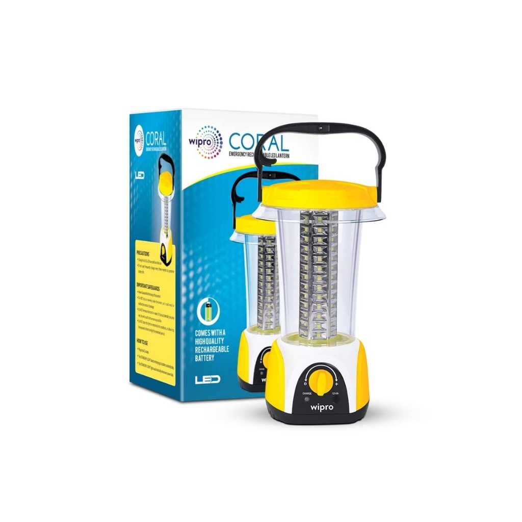 Wipro Coral Multi-Functional Rechargeable LED Emergency Light