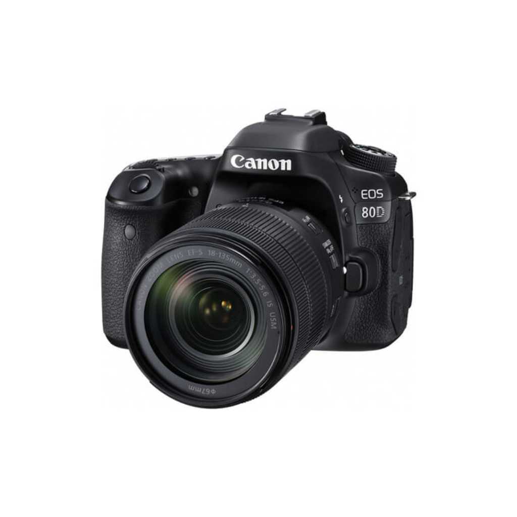 Canon EOS 80D DSLR Camera with 18-135mm Lens