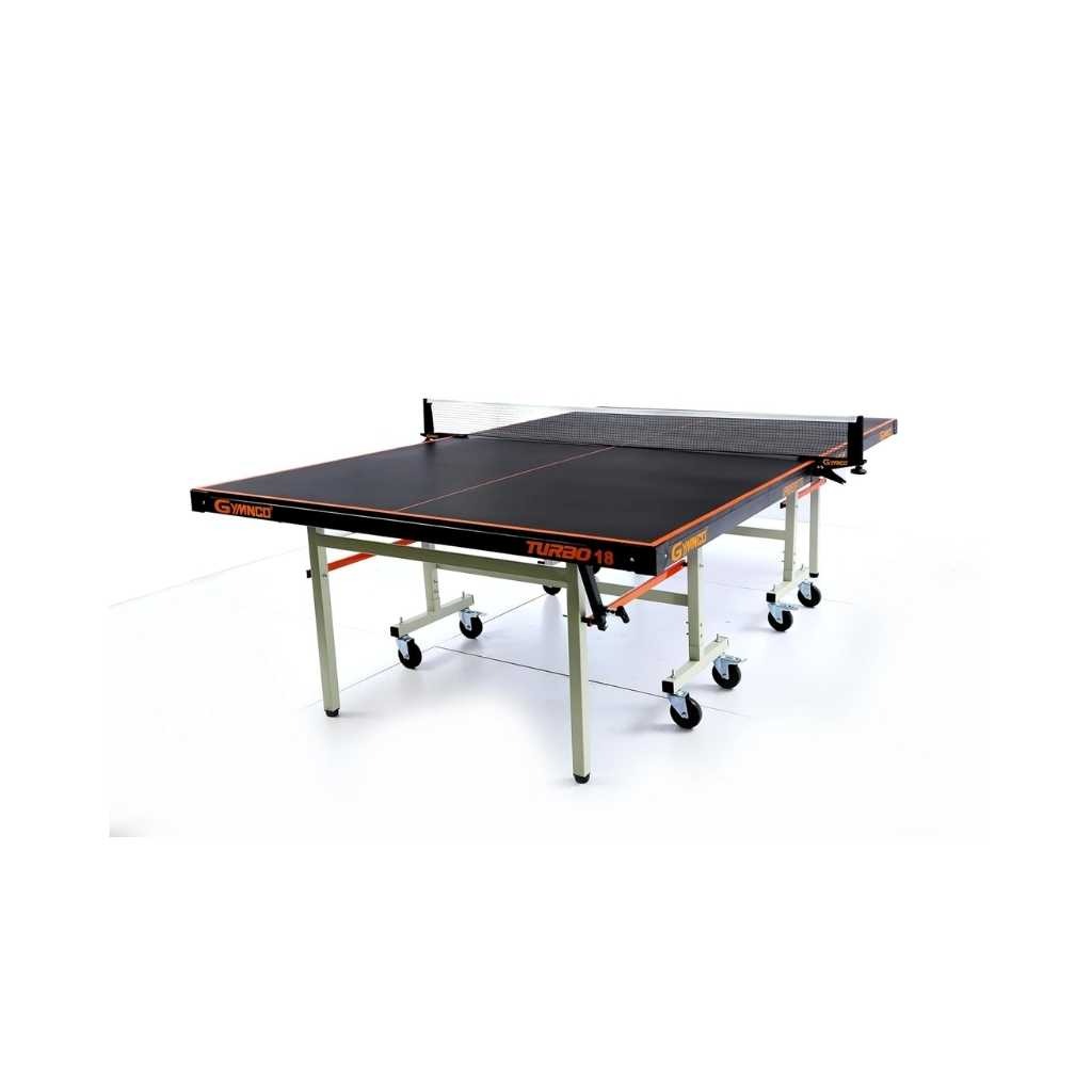 GYMNCO Turbo Table Tennis Table with 100 mm Wheels