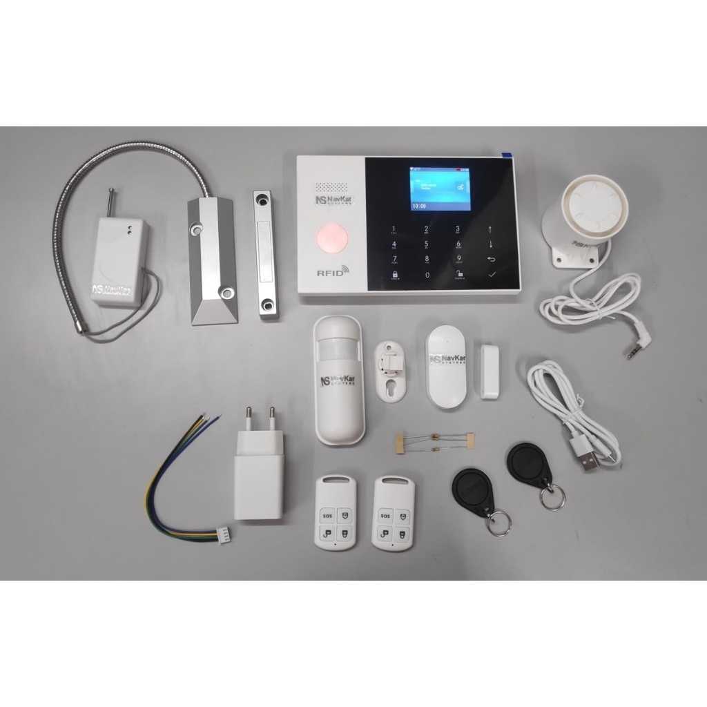 Combo-CN216 ACJ-405 WiFi GSM Touch Security System Complete Kit