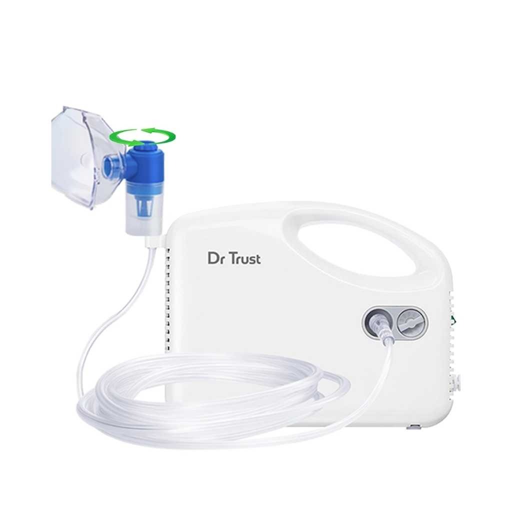 Dr Trust USA Compressor Nebulizer Machine Complete Kit for Adults and Kids