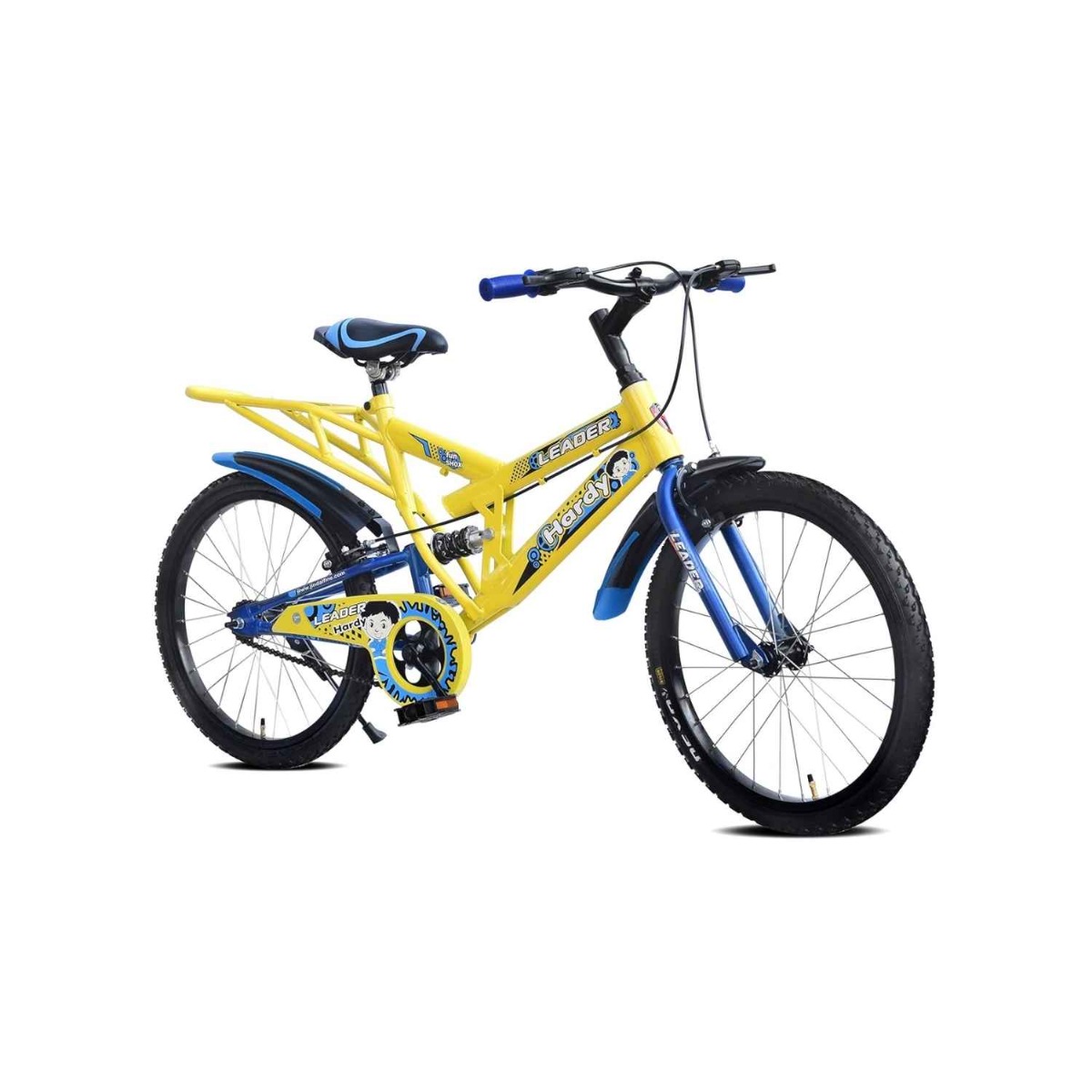 Leader Hardy 20T IBC Rear Suspension Road Cycle (Neon Yellow)