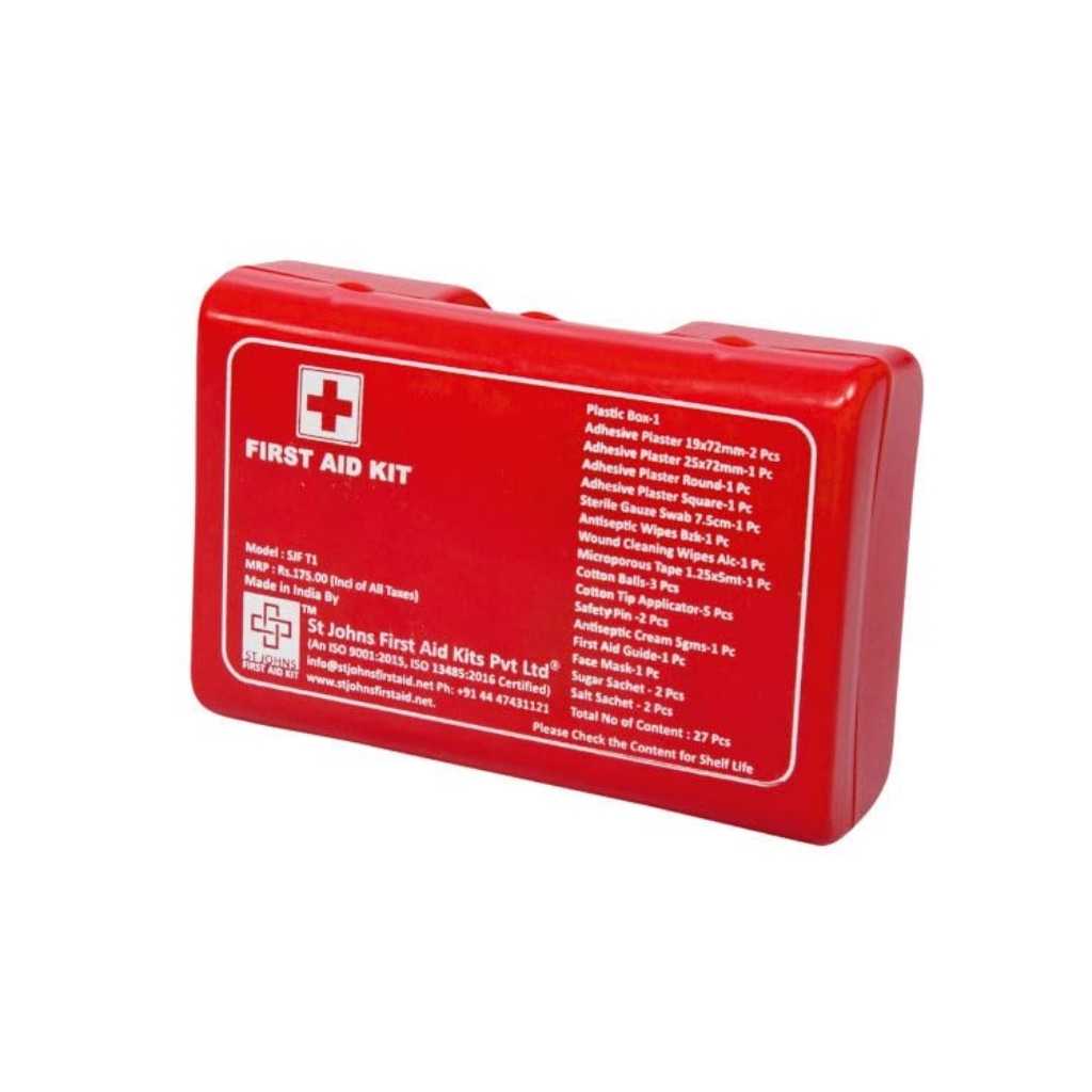 Travel First Aid Kit Mini – St Johns First Aid – SJF T1 (Pack of 2)
