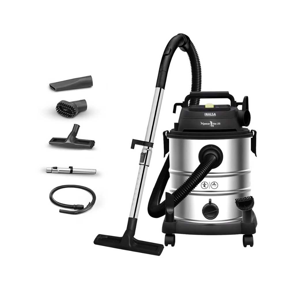 INALSA Master Vac 25 Wet & Dry Vacuum Cleaner