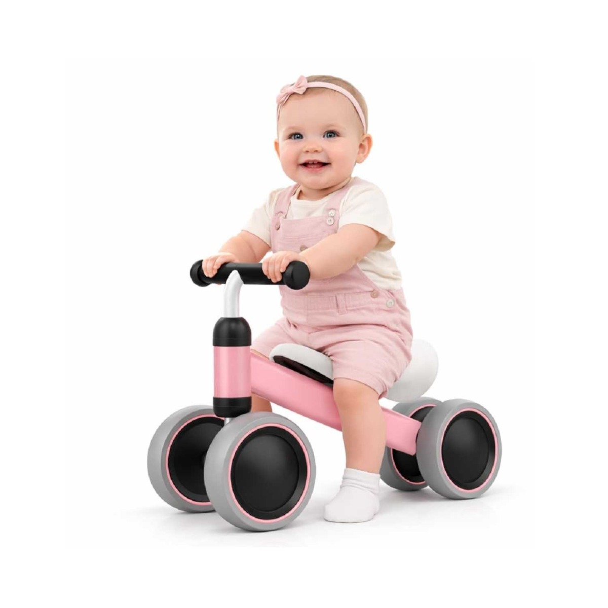 EXVITO Kids Baby Balance Bike Pink