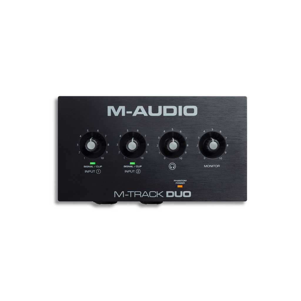 M-Audio M-Track Duo Desktop 2×2 USB Audio Interface