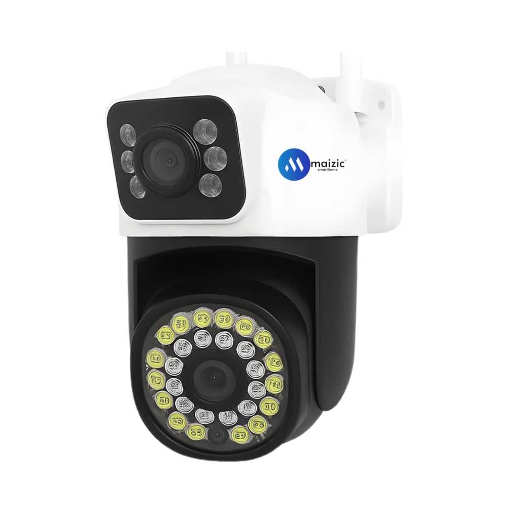 Maizic Smarthome Mini SuperCam 36IR Dual Lens 5MP+5MP WiFi CCTV Camera