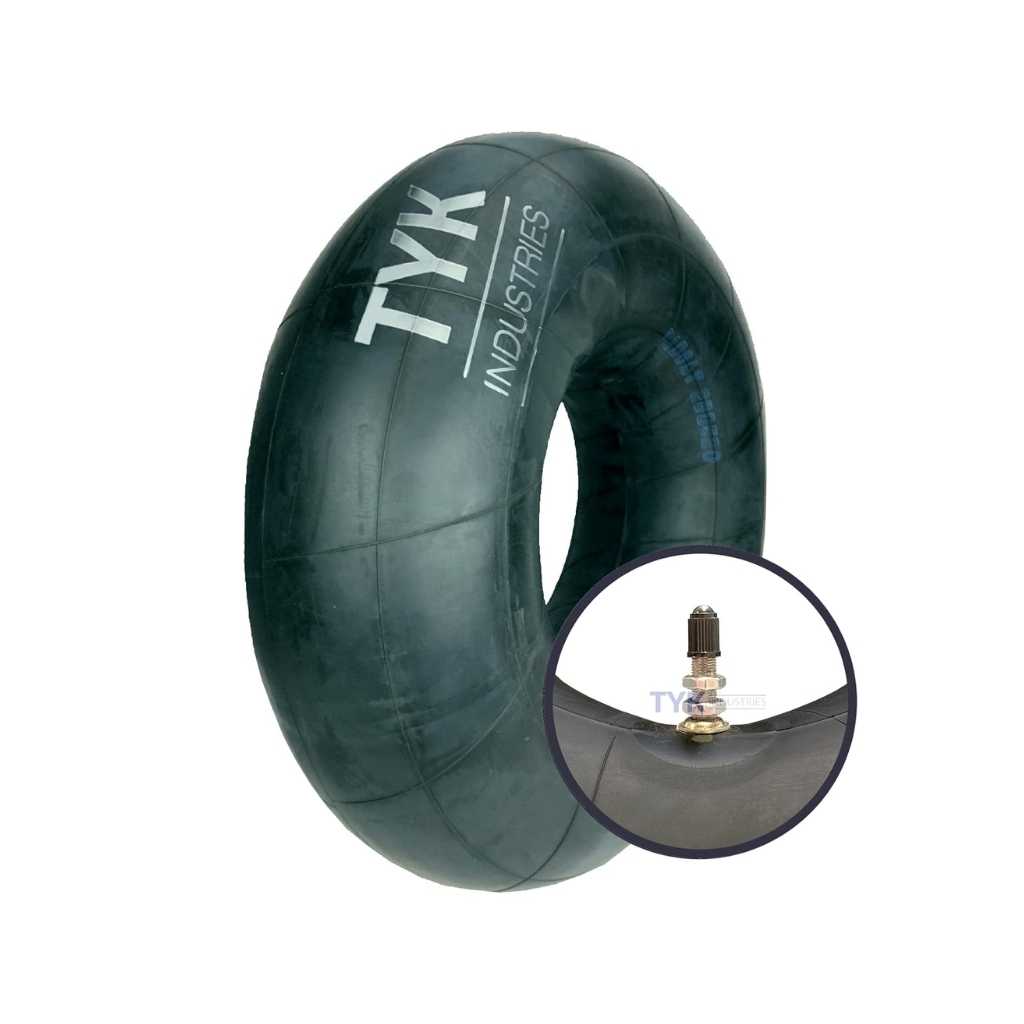 TYK Industries 19x7-8 / 20x7-8 Heavy Duty Inner Tube with TR6 Metal Valve Stem