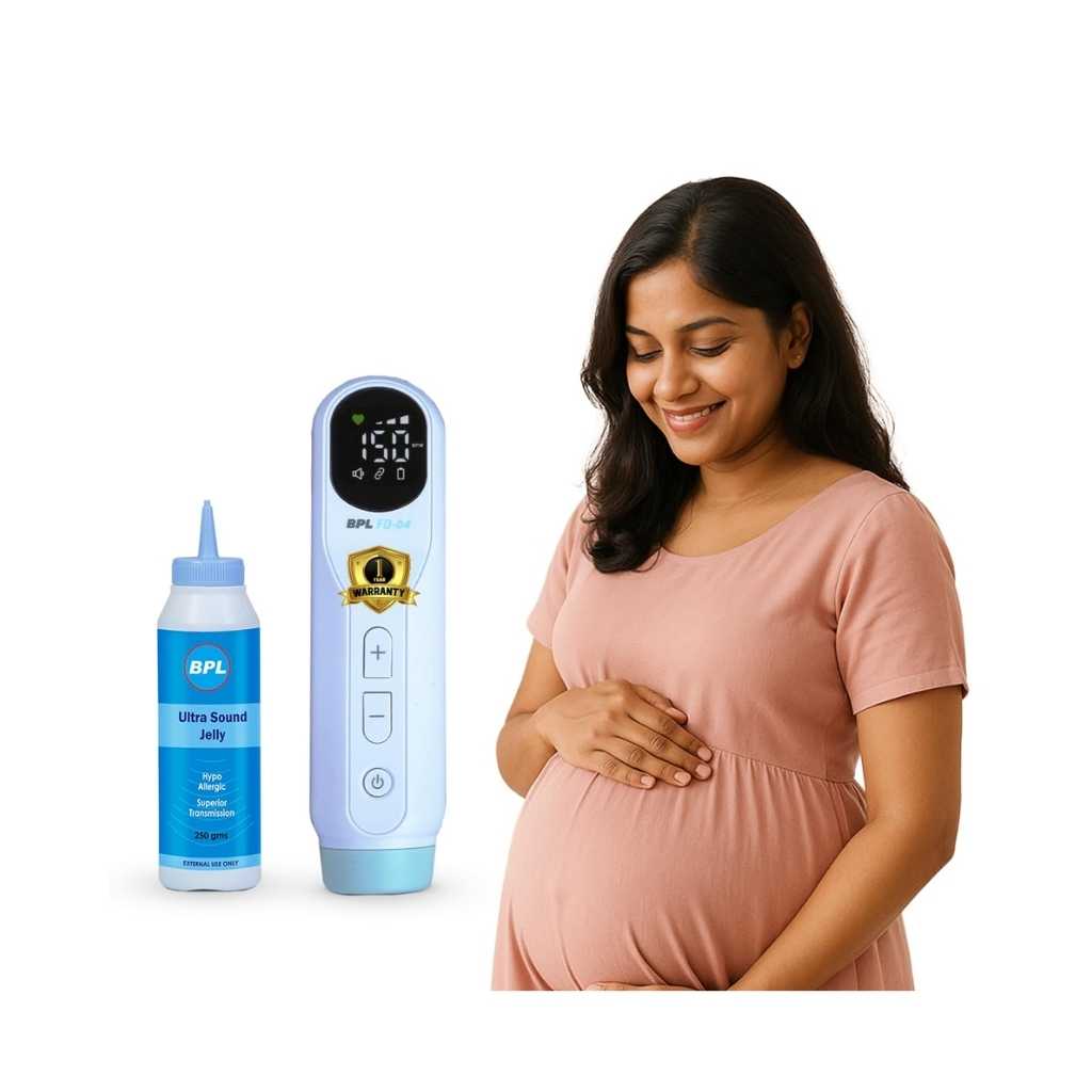 BPL Medical Technologies FD-04 Fetal Doppler with Ultrasound Gel