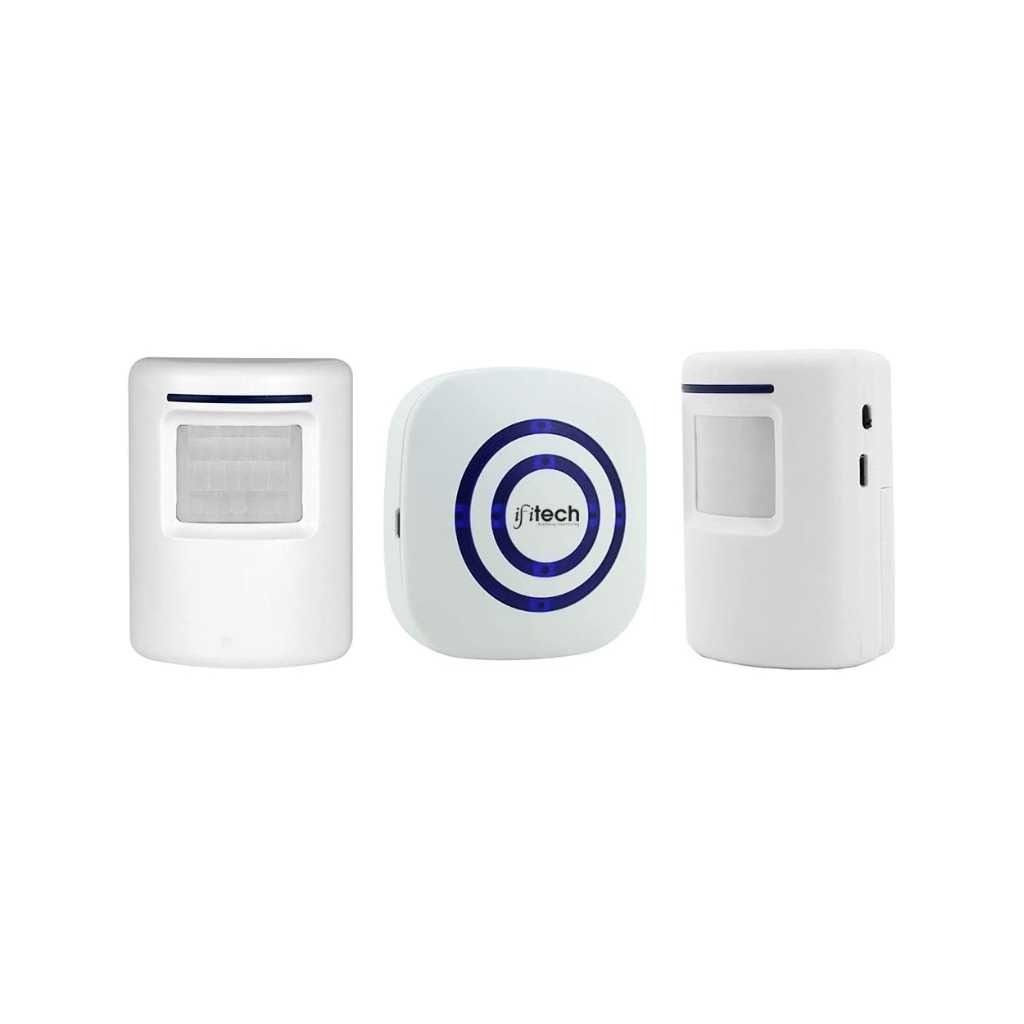 IFITech Wireless PIR Motion Sensor Security Door Alarm