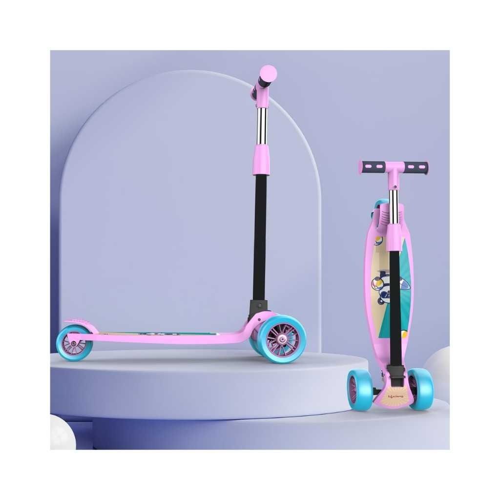Lifelong LLKS03 Foldable Kick Skating Cycle Skate Scooter