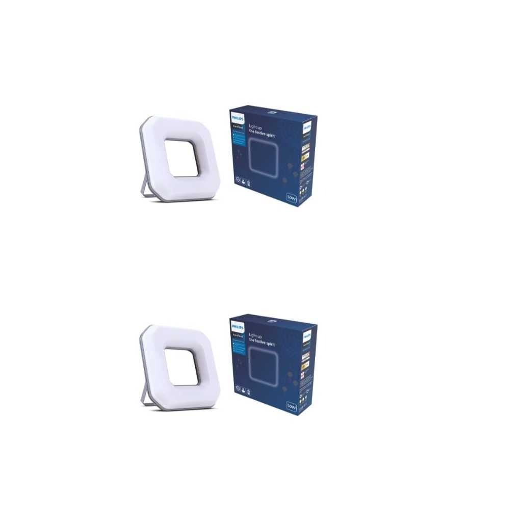 Philips Aura Flood LED Light 50W Outdoor Floodlight Pack of 2
