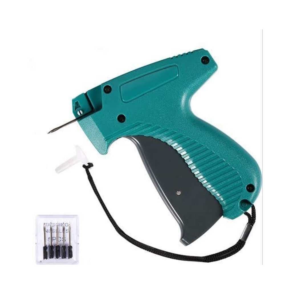 Tag Gun + 5000pcs 65 MM Tag Clothing Garment Price Label Tag Gun Tagging Barbs