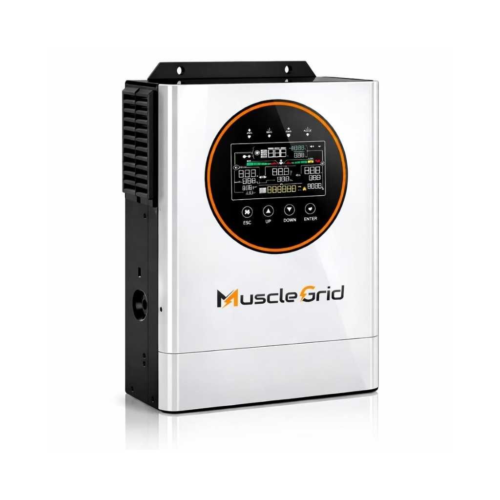 6.2kW 48V Hybrid Solar Inverter 6500W Load 9000W PV Input 120A MPPT Pure Sine Wave In-Built WiFi IP45 Lithium Battery Compatible 5 Year Warranty (2026 Model)