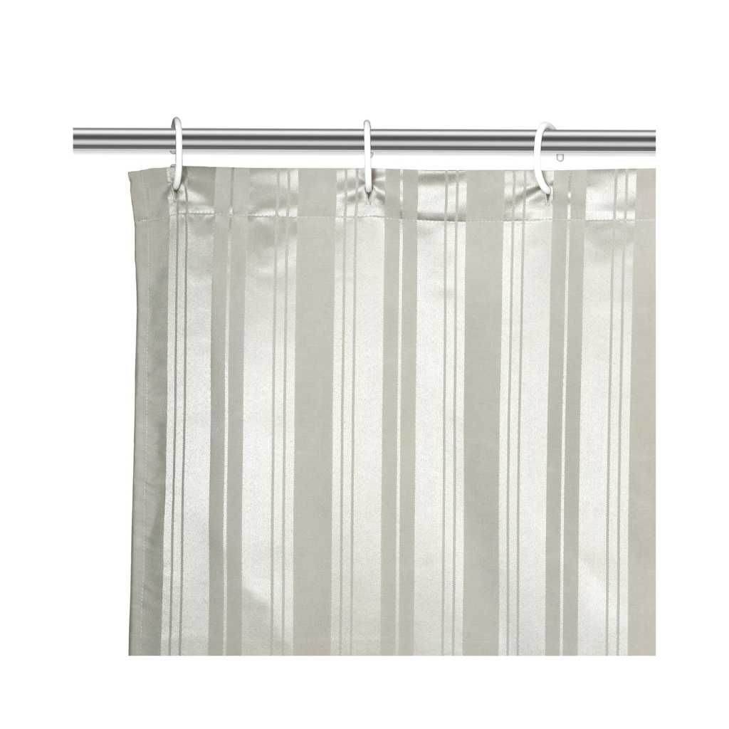 Encasa XO Waterproof Shower Curtain for Bathroom 6 x 6.5 Feet (183 x 200 cm) with 12 Hooks