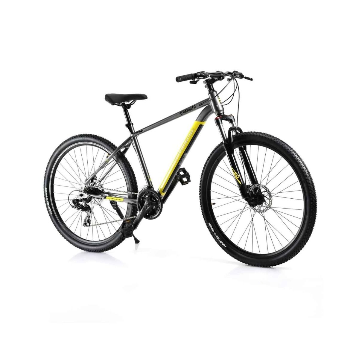 FitTrip Scrambler 27.5T MTB Cycle for Men with 21-Speed Shimano Gearset