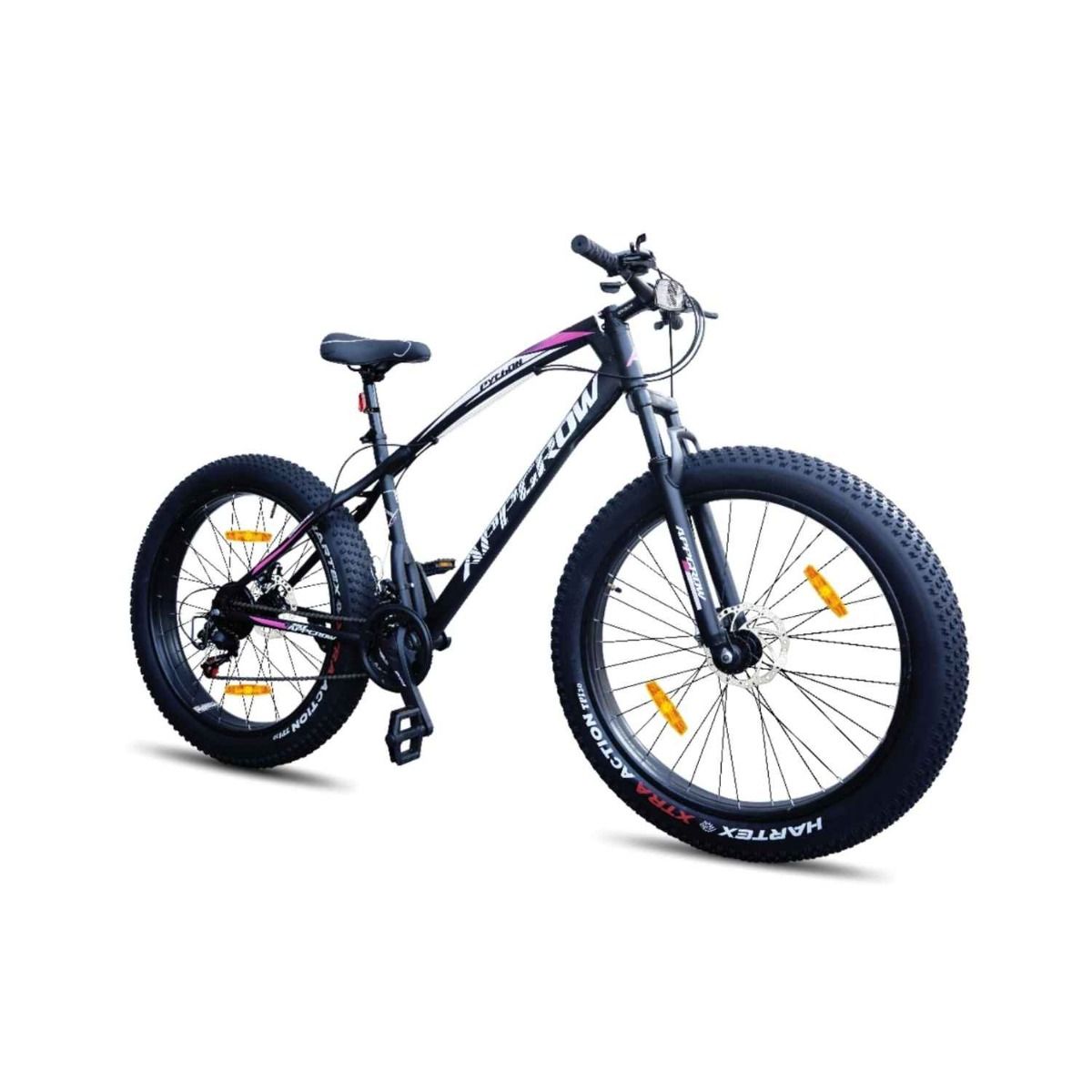 Python Fat Bike 26T Multi Speed Bike with Front Suspension & Disc Brake