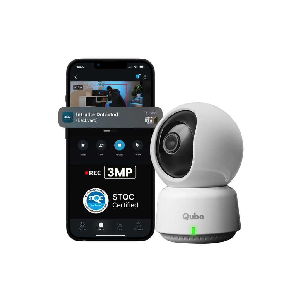 Qubo Smart Cam 360° Pro 4MP [2026 Edition]