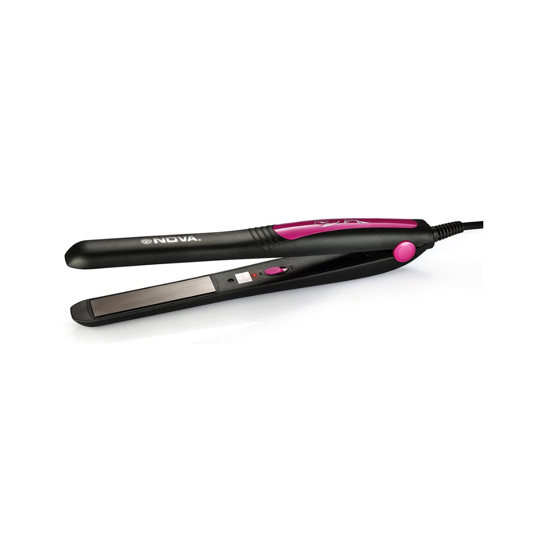 Nova NHS-840 Selfie Hair Straightener (Pink)