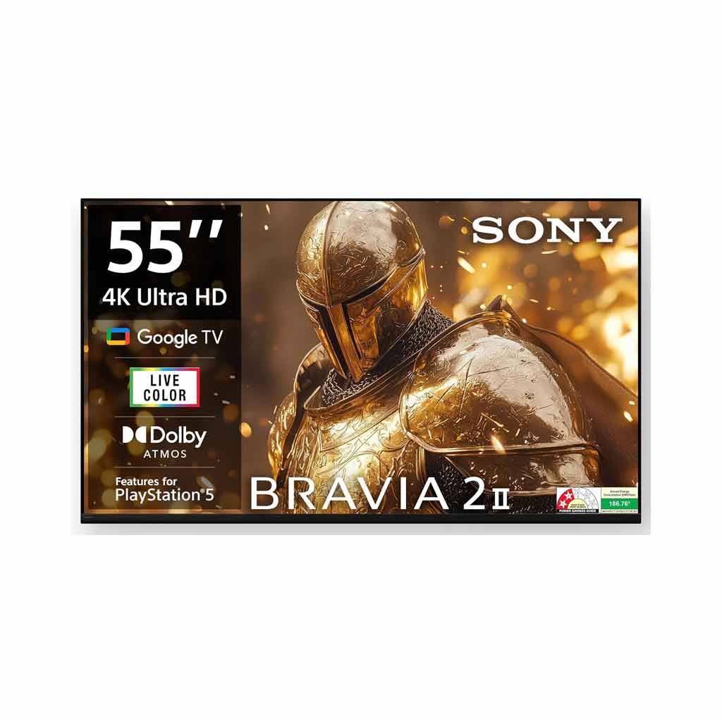 Sony 139 cm (55 inches) BRAVIA 2M2 Series 4K Ultra HD Smart LED Google TV K-55S25BM2