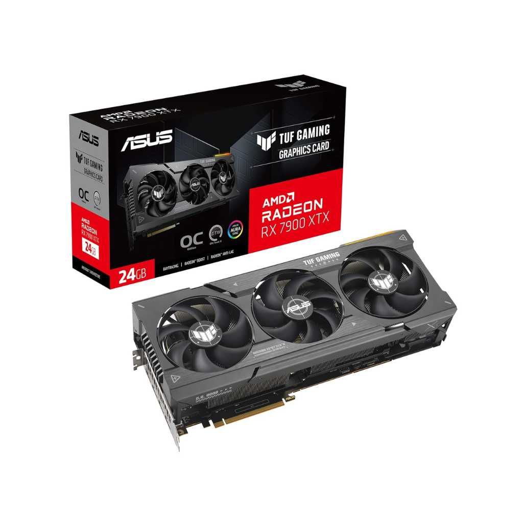 ASUS TUF Gaming Radeon RX 7900 XTX OC Edition 24GB GDDR6 Graphics Card