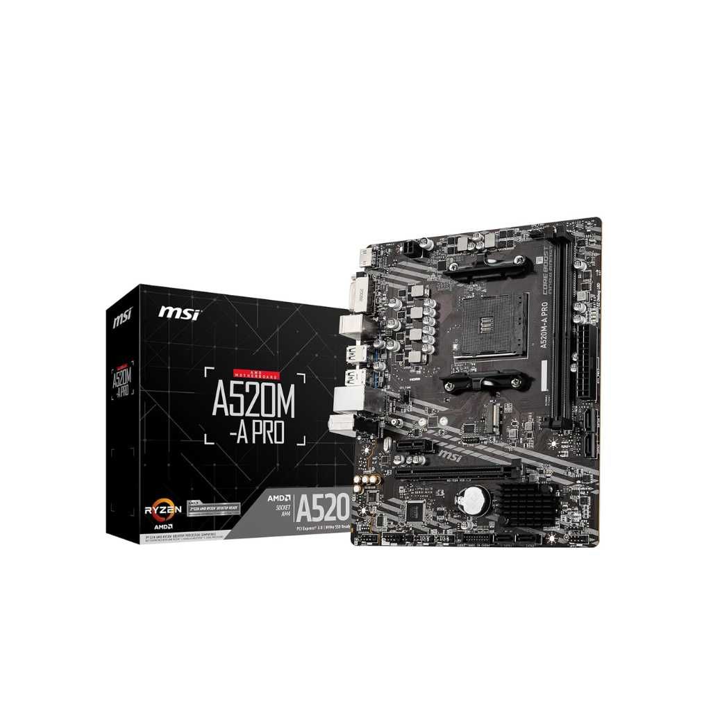 MSI A520M-A PRO Motherboard