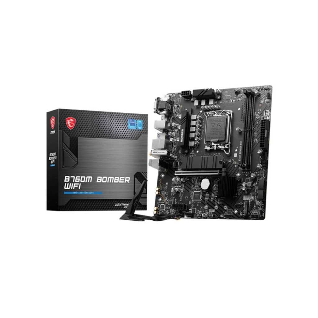 MSI B760M Bomber WiFi Motherboard