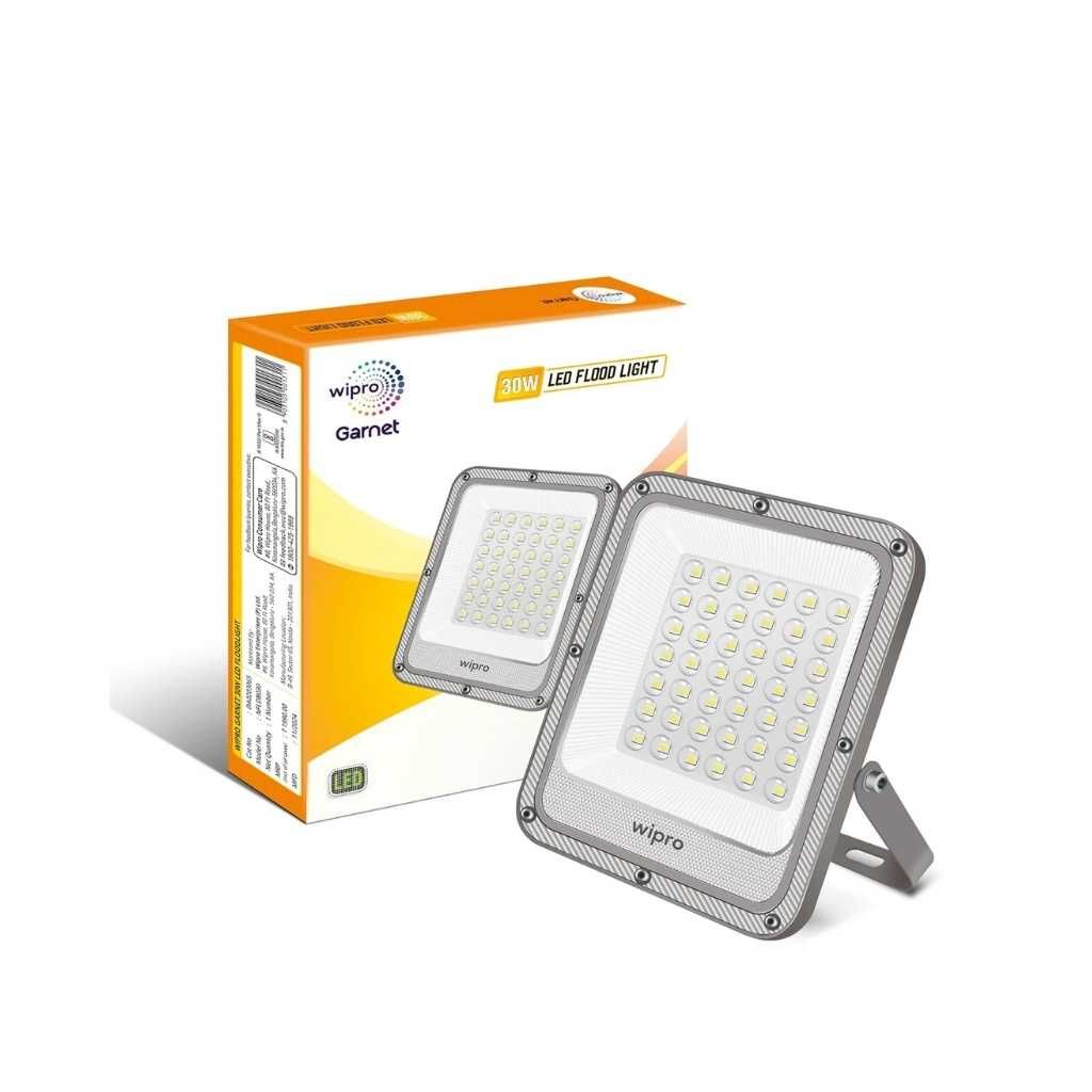 Wipro Garnet 30W LED Flood Light Cool White Pack of 4