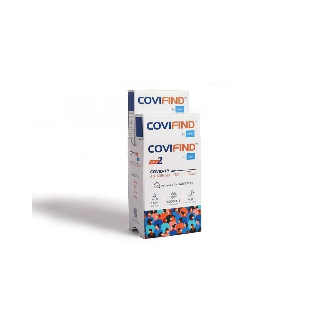 COVID-19 Rapid Antigen and COVID Test Kit – ICMR Approved for Home Use (Pack of 2)