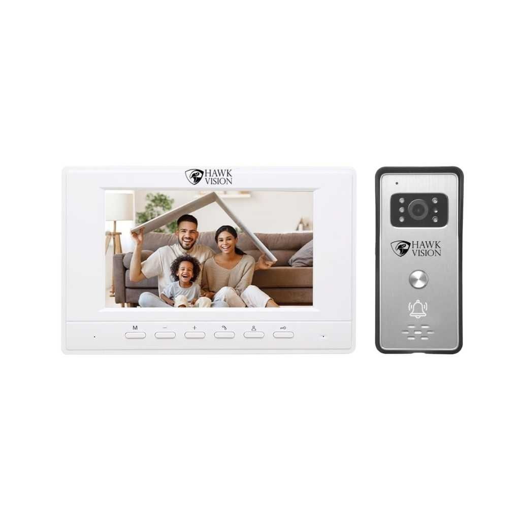 Hawk Vision HV-VDP-703A 7-Inch Video Door Phone Kit