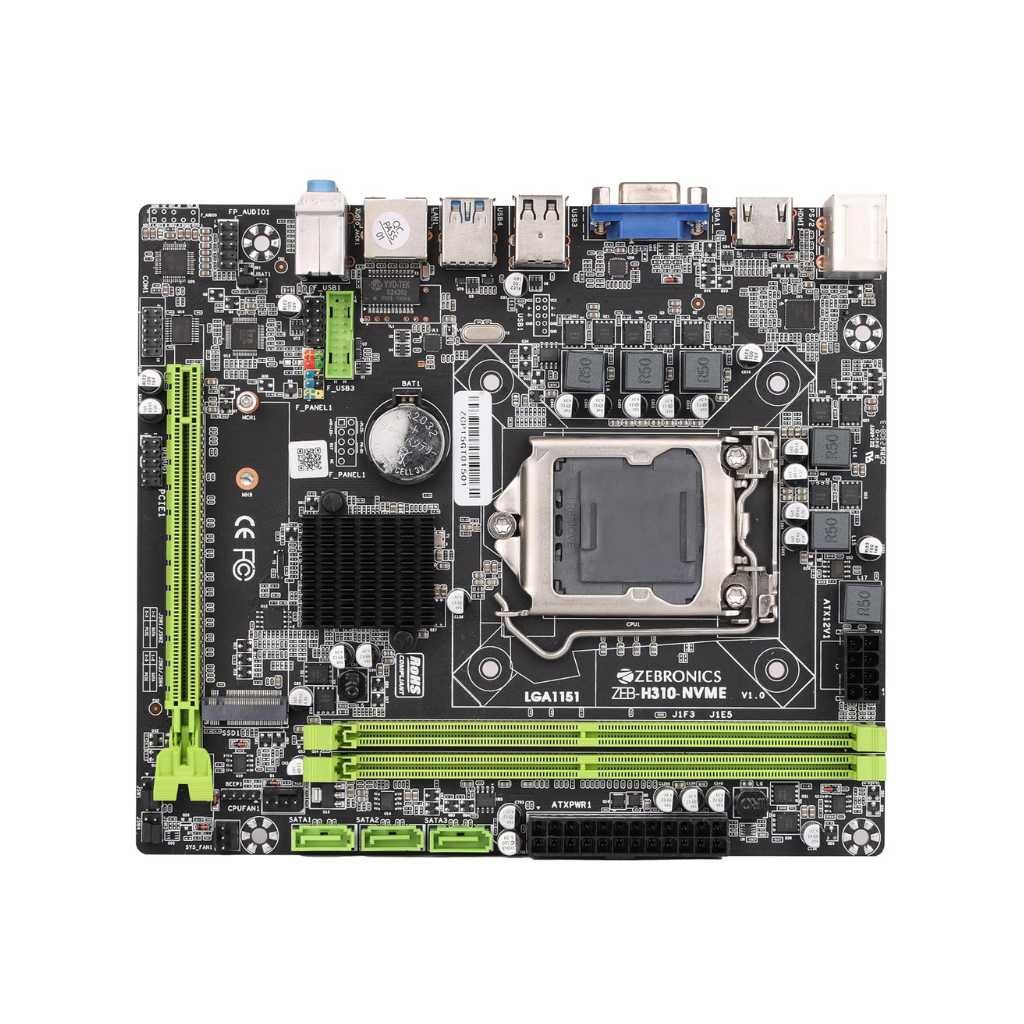 ZEBRONICS Z310 NVMe Micro-ATX Motherboard