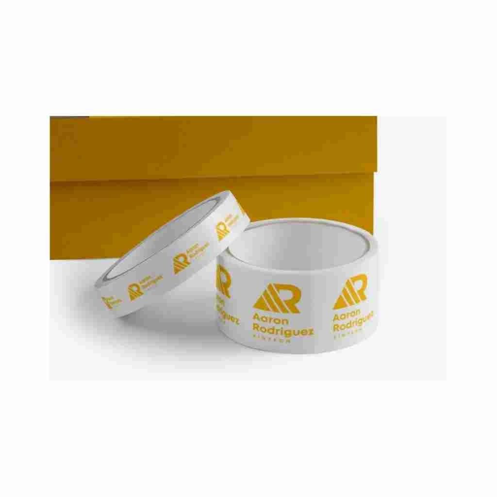 White Printed Tape – Single Colour Printing