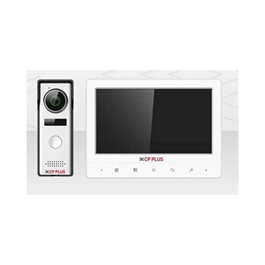 CP PLUS 7 TFT Screen Video Intercom Kit with Waterproof Camera and Touch Screen
